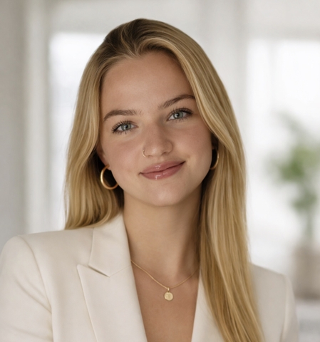 Woman smiling headshot