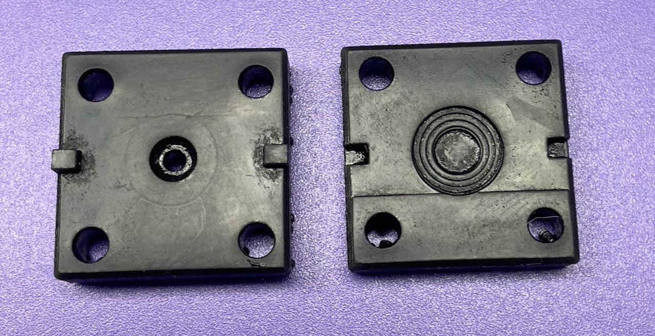 Artificial cornea (keratoprosthesis) 3-D printed mold design.