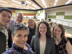 Samantha Chaney and committee at defense